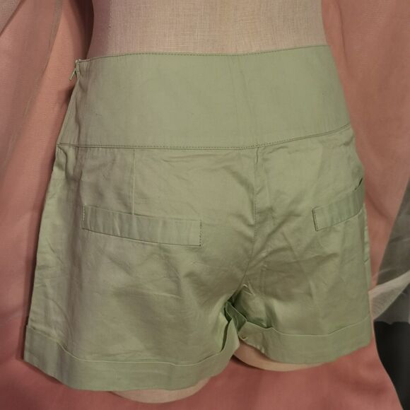 Ank Rouge Green Shorts Women's Small Boho Party Casual Summer Japan Import Cute - Picture 3 of 12